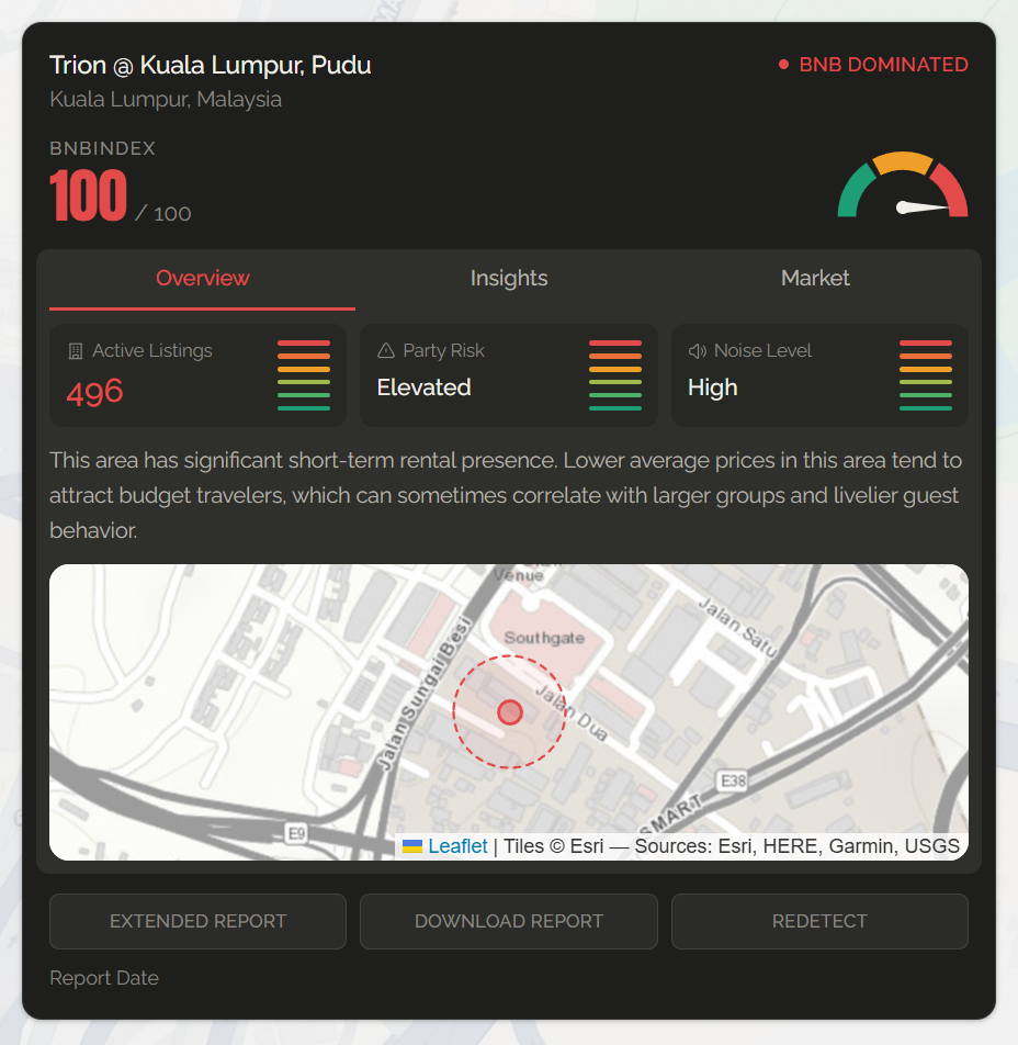 BnBDetector - Detect Short-Term Rental Activity In Any Building media 2