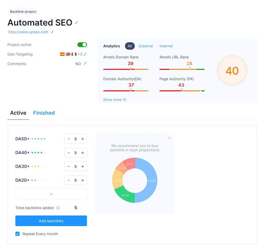 UpSEO - SEO as a Service media 1