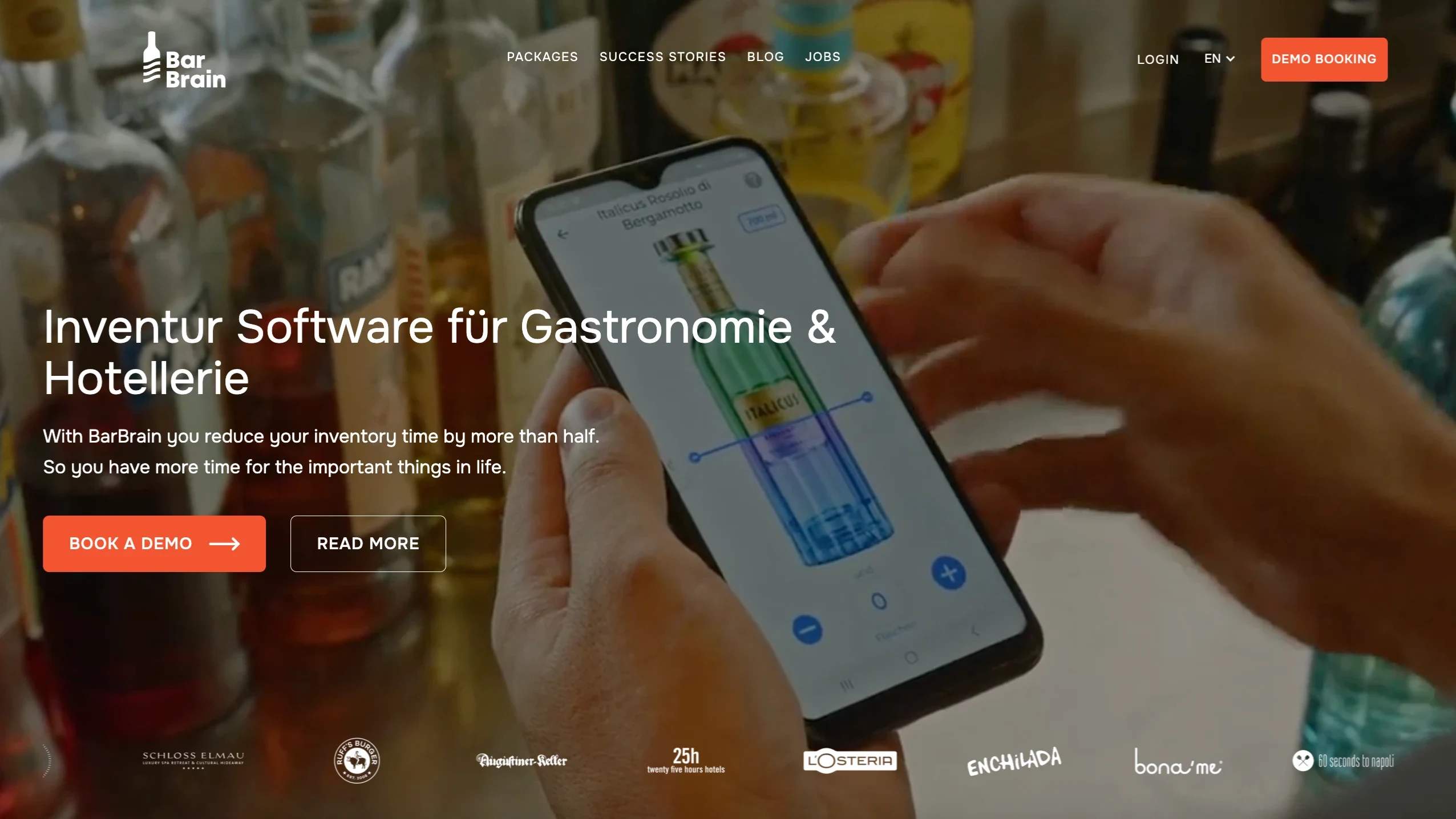 BarBrain - The fastest inventory management built for bars, restaurants & hotels media 1