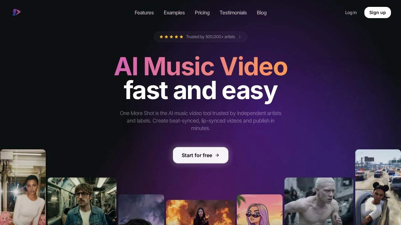One More Shot AI - The future of Music Videos media 1