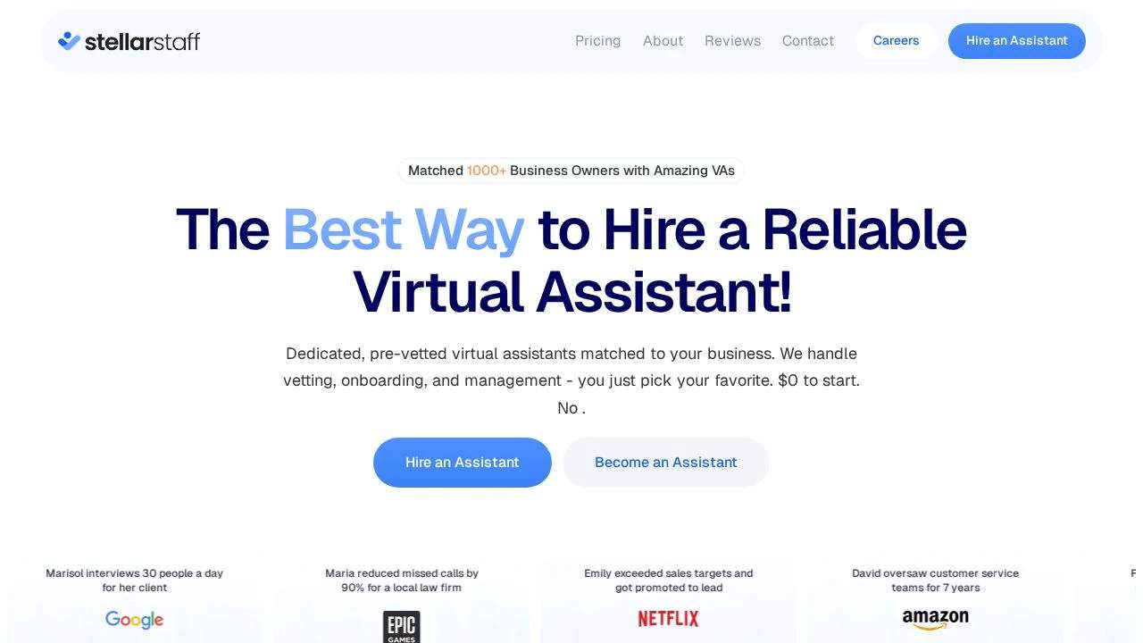 Stellar Staff - Hire the best virtual assistants media 1