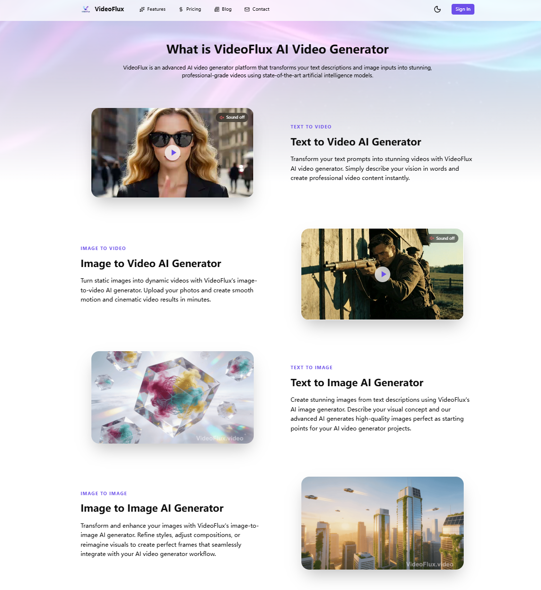 VideoFlux - VideoFlux - Text to Video and Image to Video AI Generator media 2