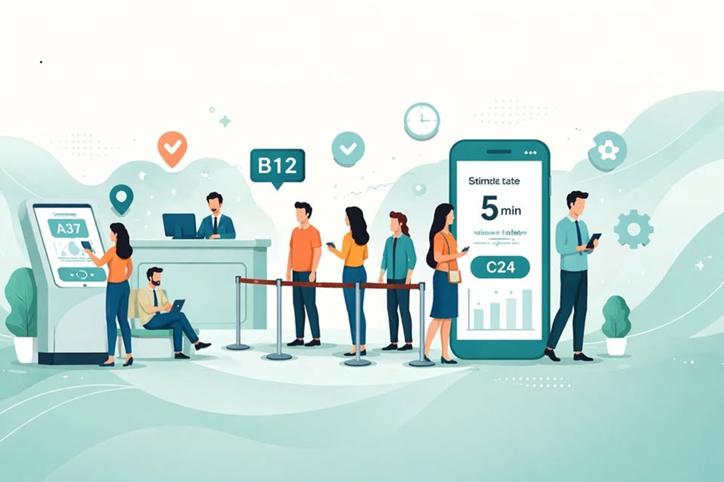 ZunaQMS - Transform chaos into clarity with intelligent queue management solutions. media 1
