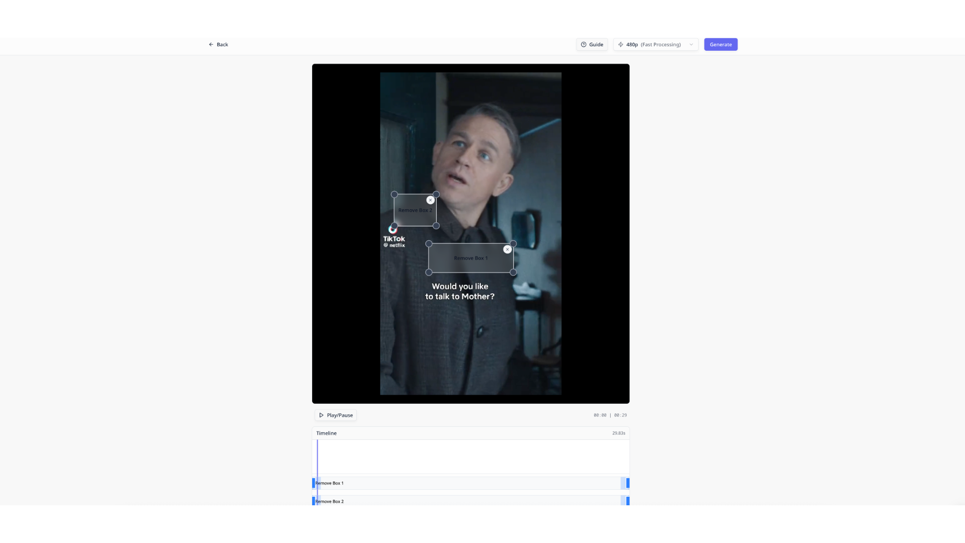 Remover.video - A professional AI-powered tool to remove text from video, including watermarks and logos. media 1