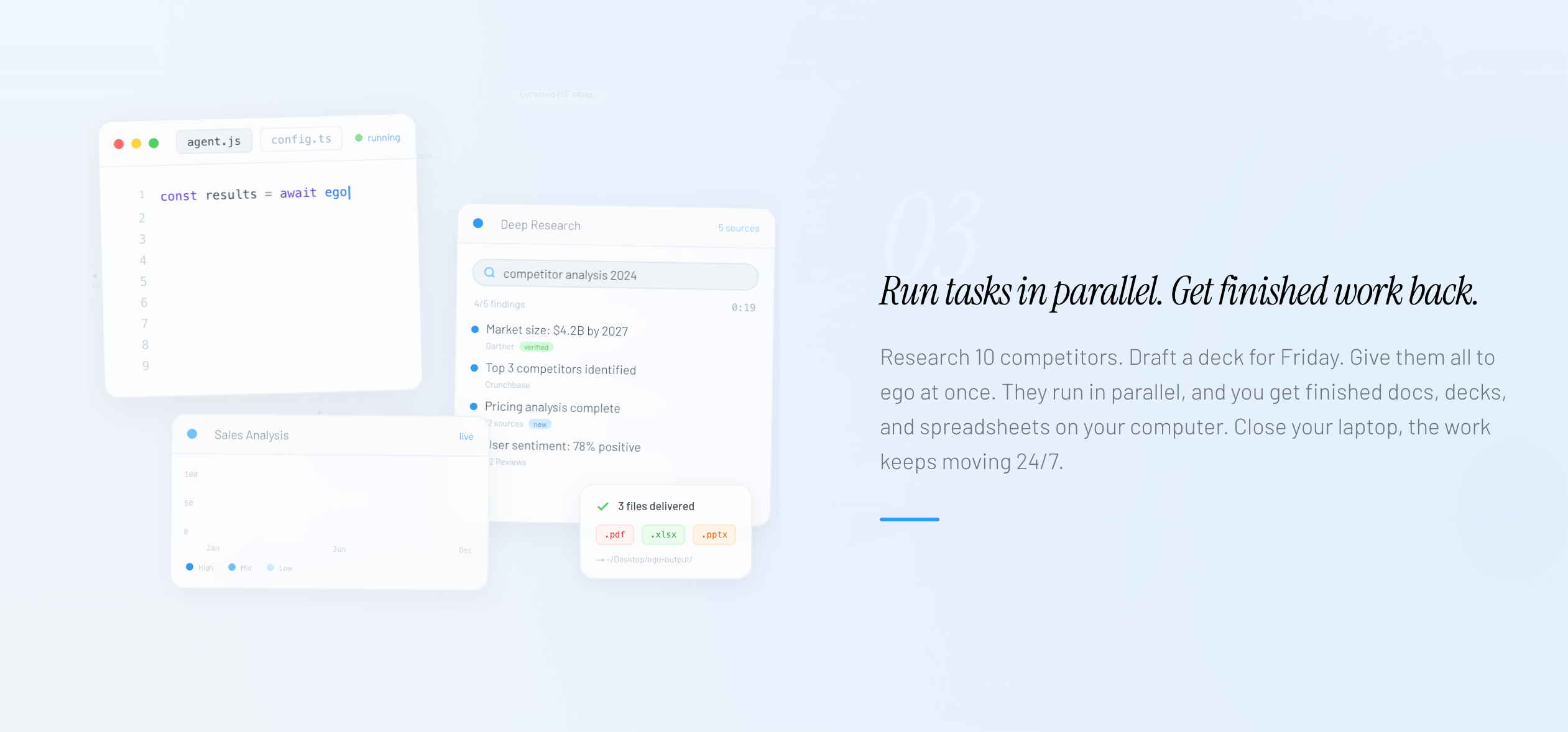 ego - ego — Personal Agent That Works 24/7 Across Every Device media 3