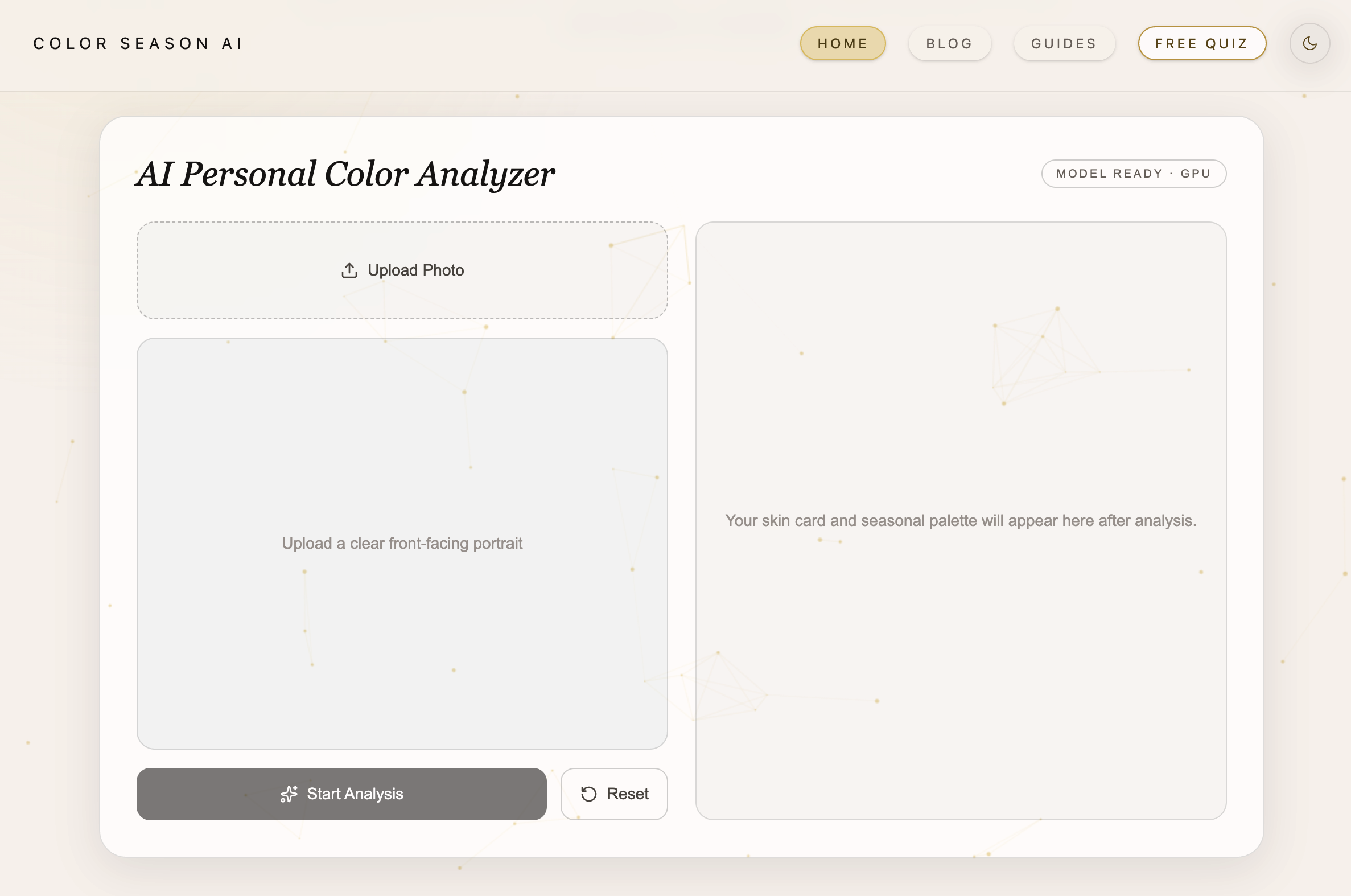 ColorSeasonAI - Free AI Personal Color Analysis