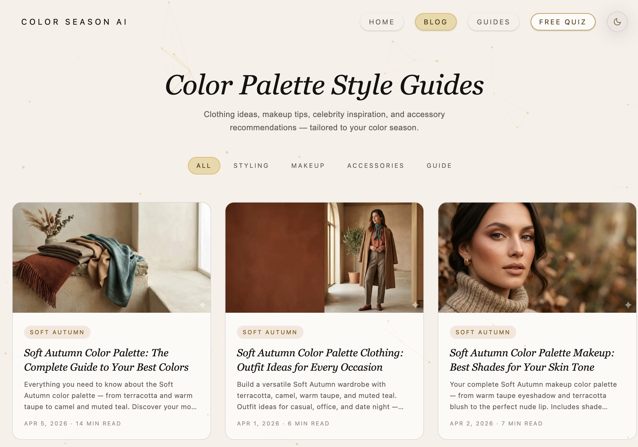 ColorSeasonAI - Free AI Personal Color Analysis - Get your professional 12-season color palette for FREE in seconds. No sign-up required! media 2