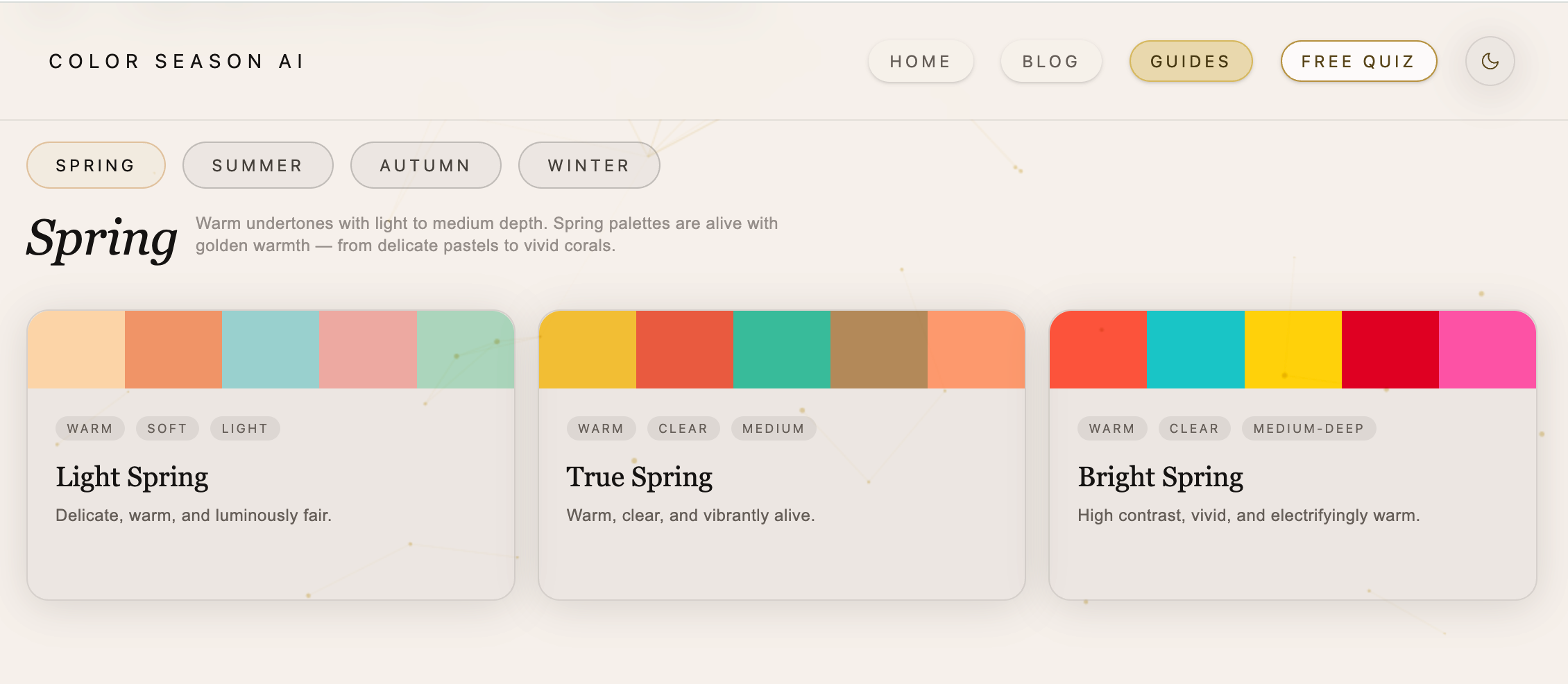 ColorSeasonAI - Free AI Personal Color Analysis - Get your professional 12-season color palette for FREE in seconds. No sign-up required! media 3