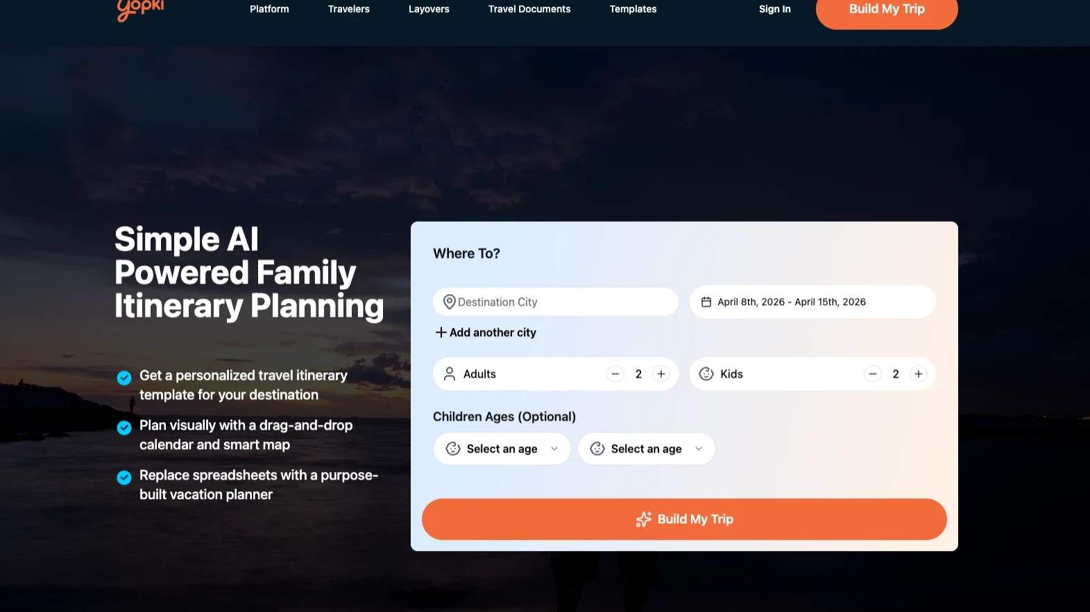 Yopki - AI-powered travel planning. media 1