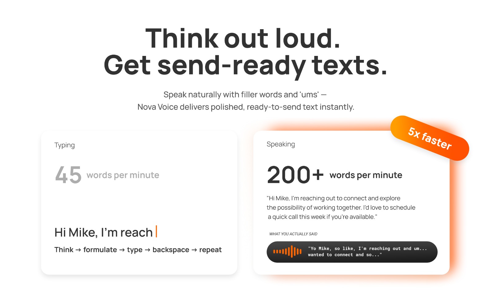 NovaVoice - voice dictation, voice typing, speech to text, voice commands, dictation software, voice OS, AI dictation, voice assistant desktop, productivity, keyboard alternative, hands-free computing, d media 1