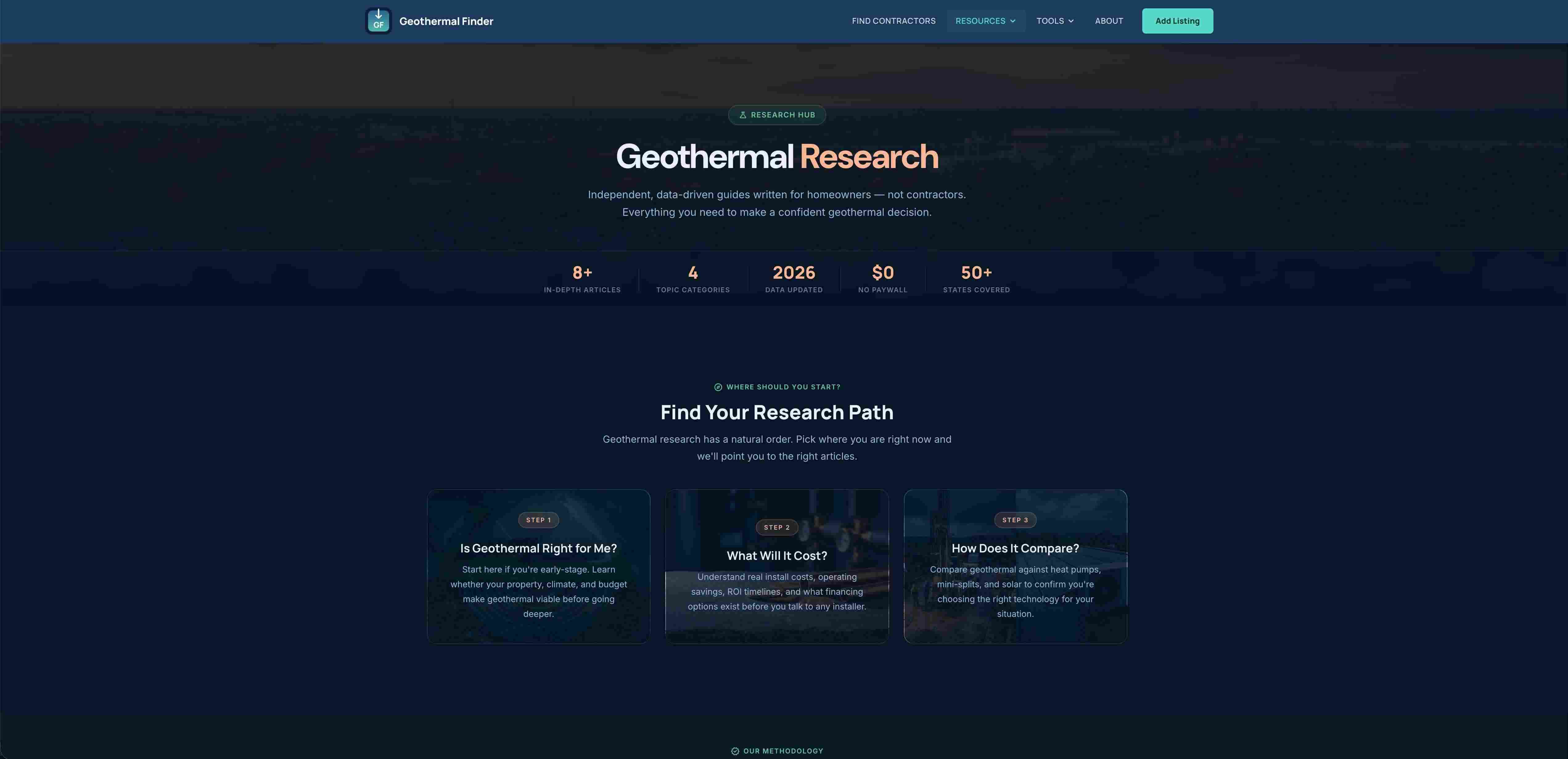 GeothermalFinder.com - Find certified geothermal energy installers near you media 1
