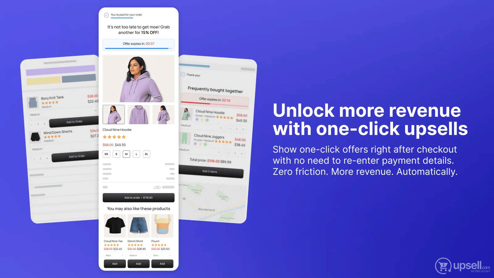 Upsell.com - Increase your store’s revenue with smarter upsells media 1
