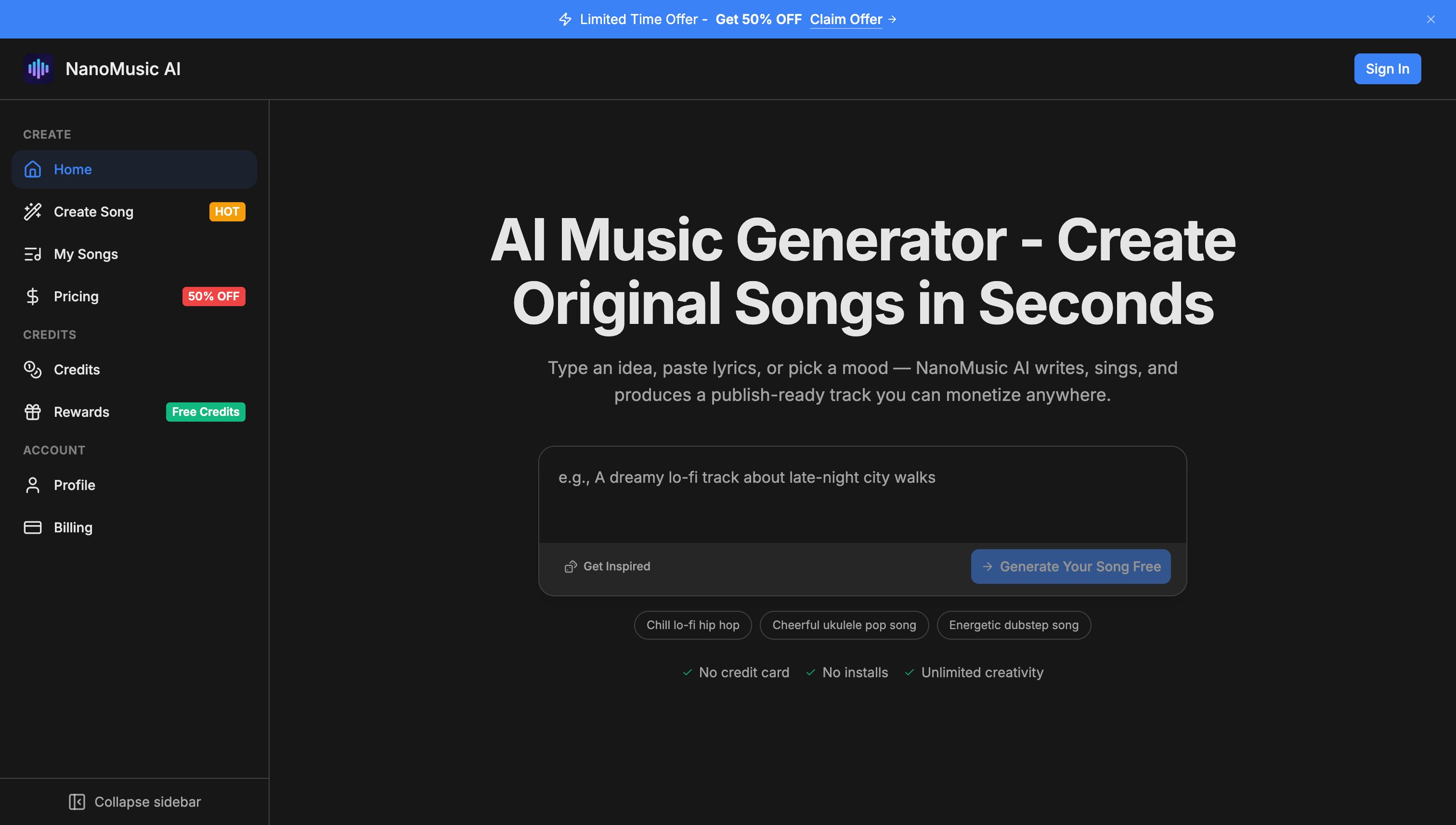 NanoMusic AI