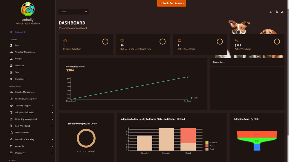 Animlly - Streamline Your Shelter's Operations, Enhance Organization, and Foster Growth. media 1