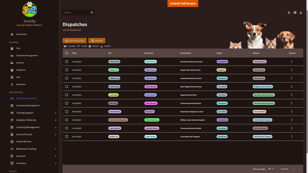 Animlly - Streamline Your Shelter's Operations, Enhance Organization, and Foster Growth. media 3