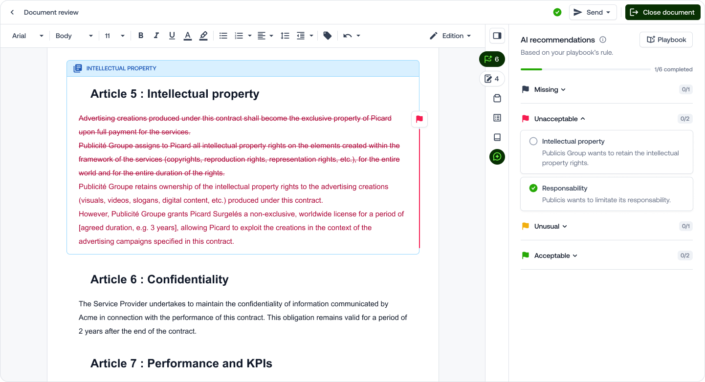Tomorro - AI-powered contract lifecycle management for legal & business teams. media 2