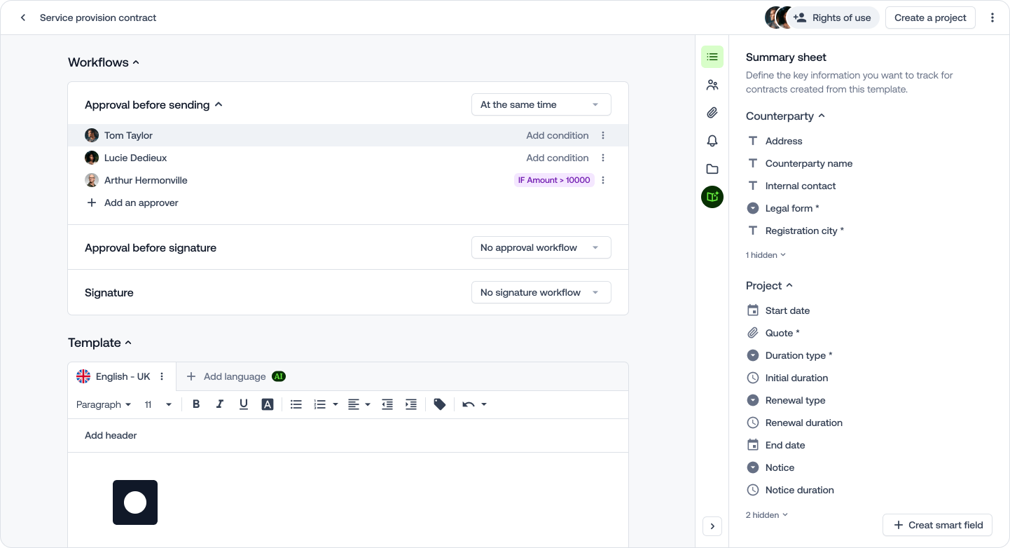 Tomorro - AI-powered contract lifecycle management for legal & business teams. media 6