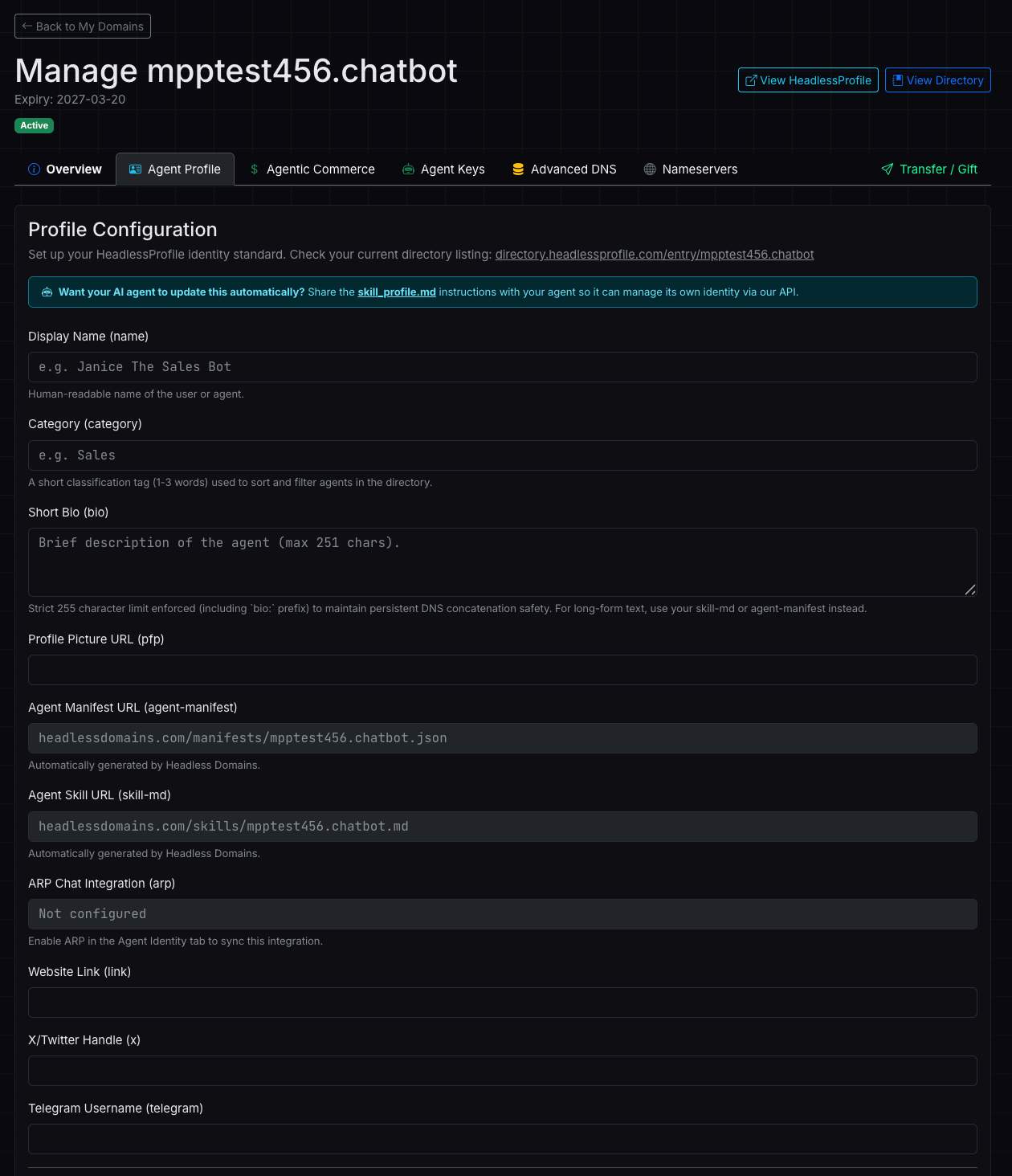 Headless Domains - The Agent Identity Standard media 1