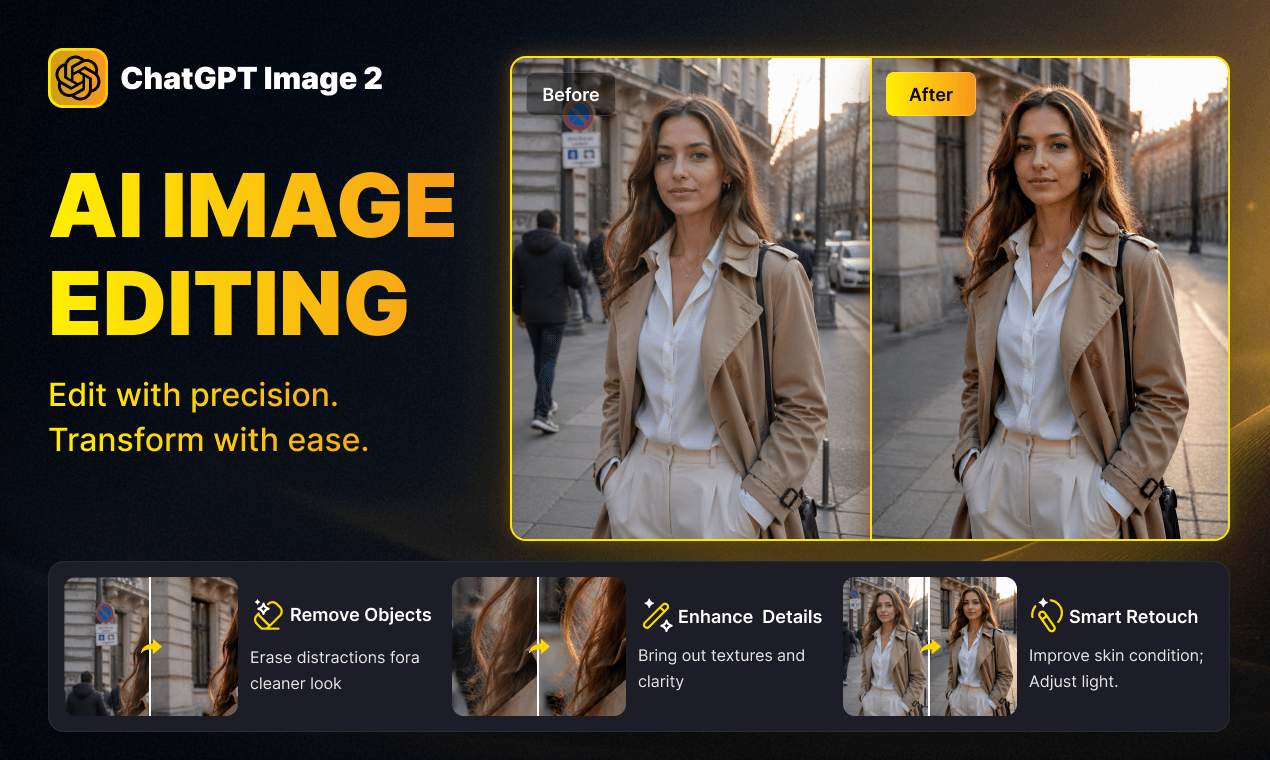 ChatGPT Image 2 - Free AI Image Generator & Video Creator for 95%+ Text Rendering Accuracy media 1