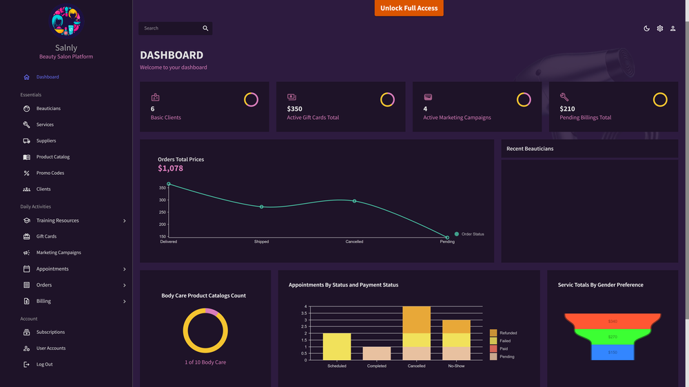 Salnly - Streamline Your Salon Success, Stay Organized, and Elevate Your Business. media 1
