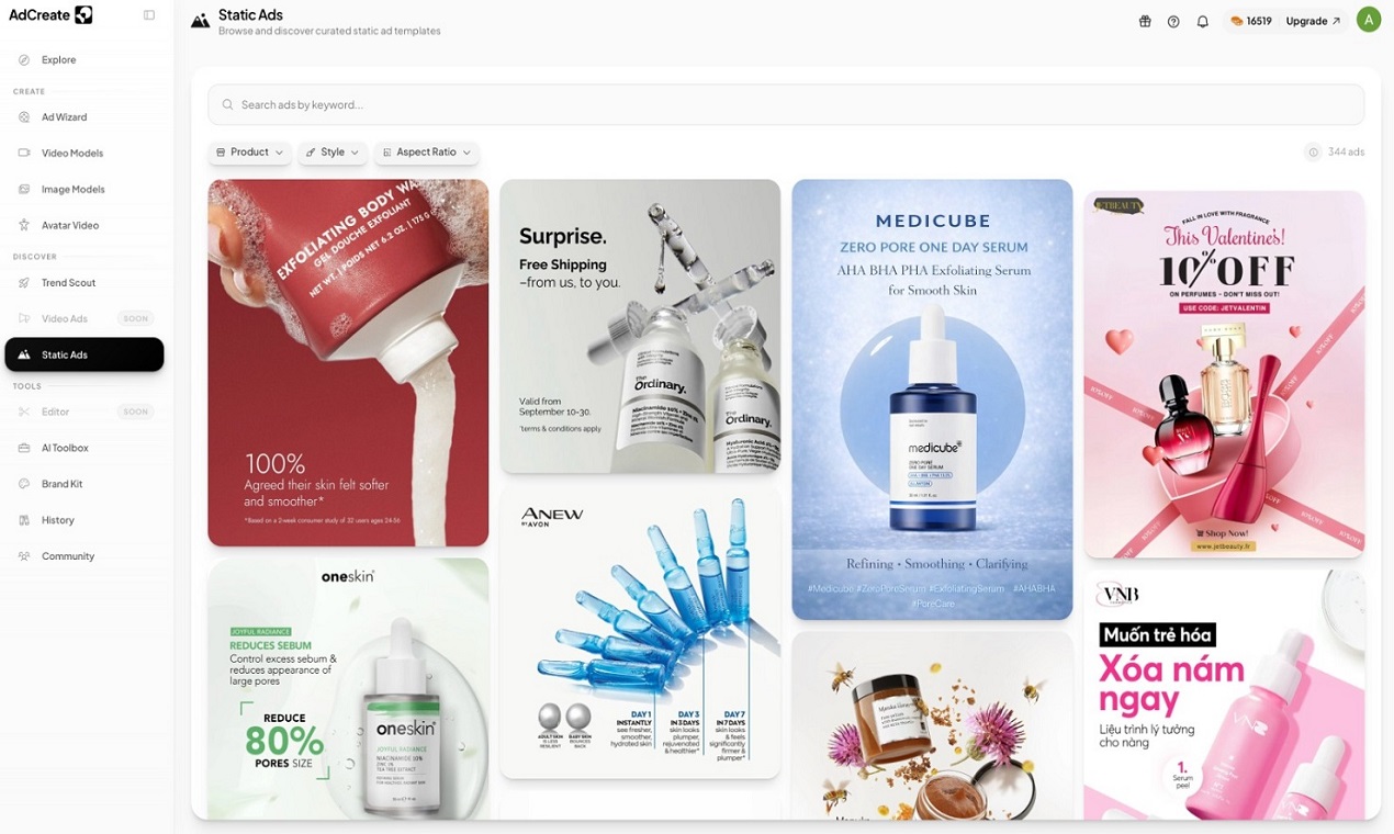 Ad Create - ai ad generator, ai ad creator, ai video ads, ai ad maker, ugc ads, ai ugc generator, ai avatar ads, ai avatars, lip sync video, media 1