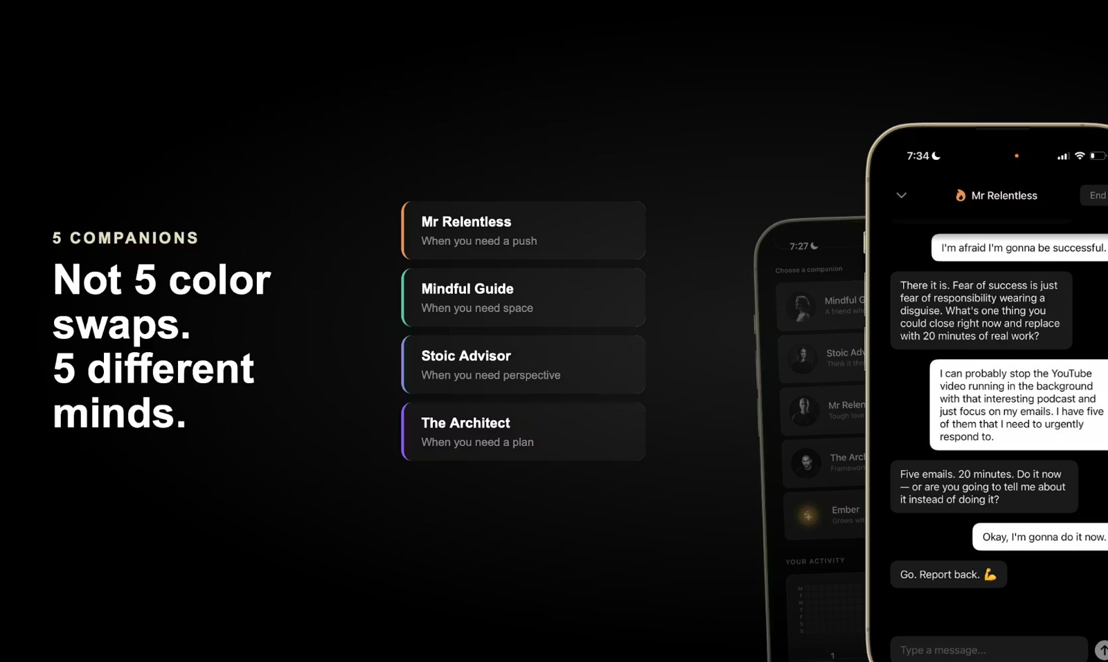 ILTY - AI mental wellness companion, AI companion, mental wellness app, AI therapy alternative, mood tracking, anti-toxic positivity, mental health awareness month, self-reflection app, AI chat, men media 1