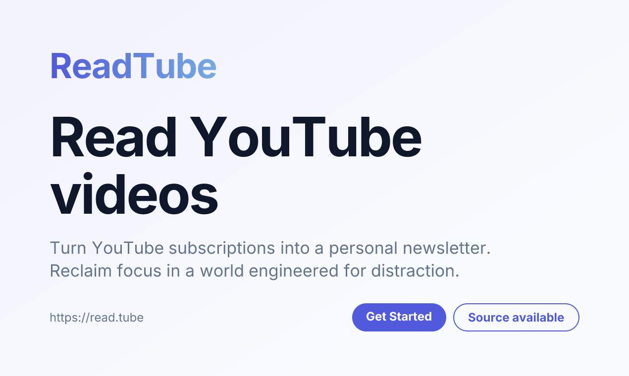 ReadTube
