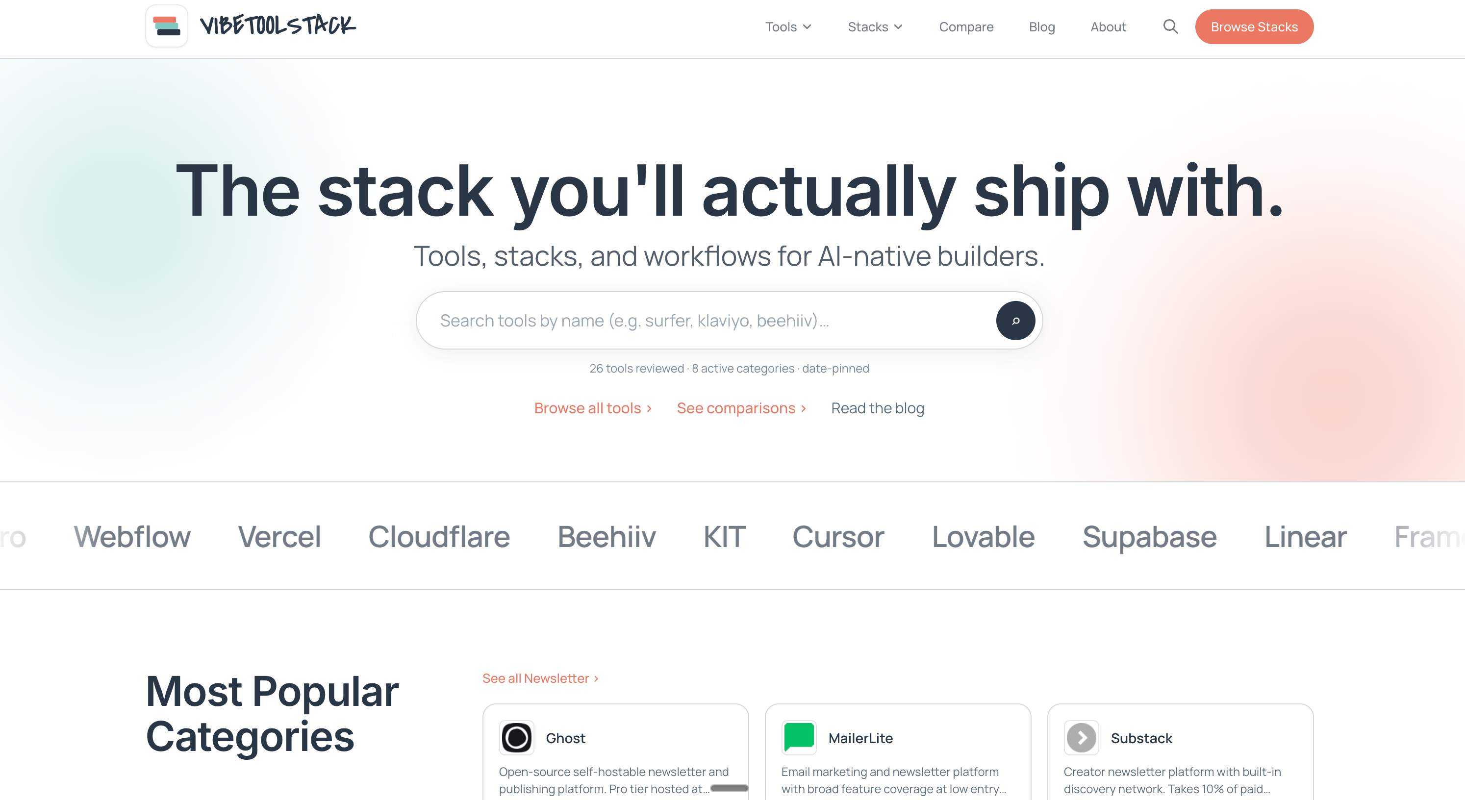 Vibetoolstack