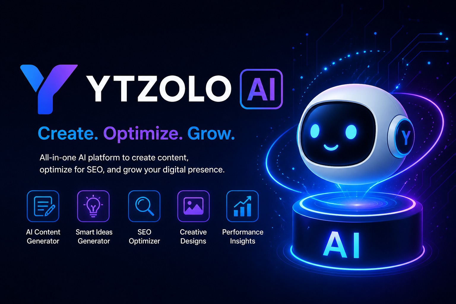 itzolo - La piattaforma di intelligenza artificiale intelligente per i creatori media 1