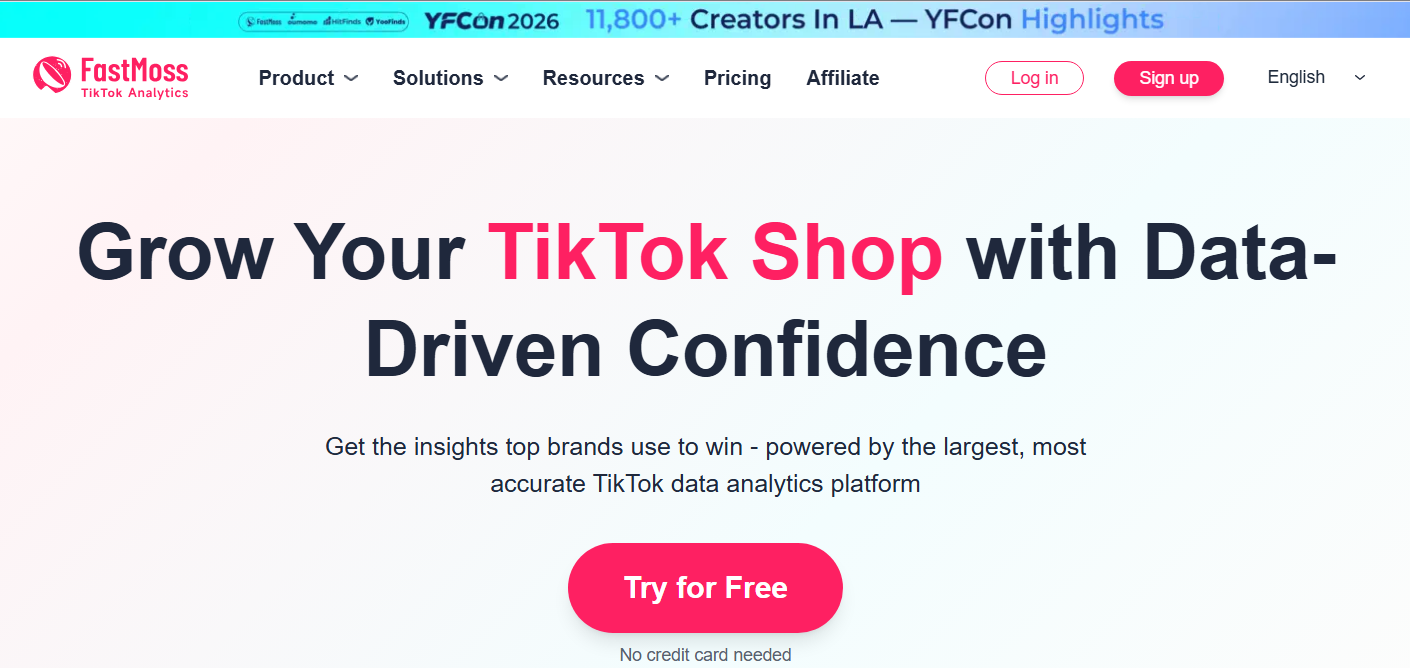 FastMoss - Fai crescere il tuo negozio TikTok con la sicurezza basata sui dati. media 1