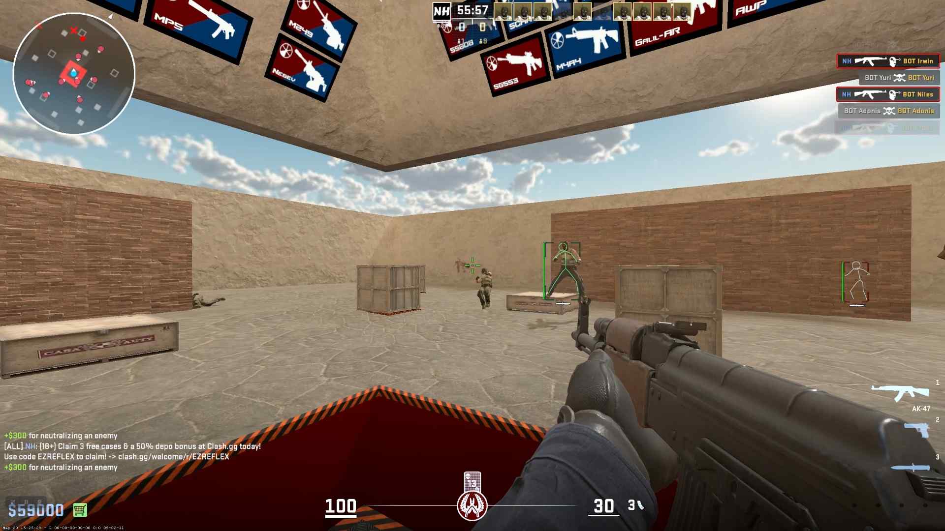 NinjaHackz - Best CS2 Mods & Cheats – Portable, Powerful, No Installation Needed media 1