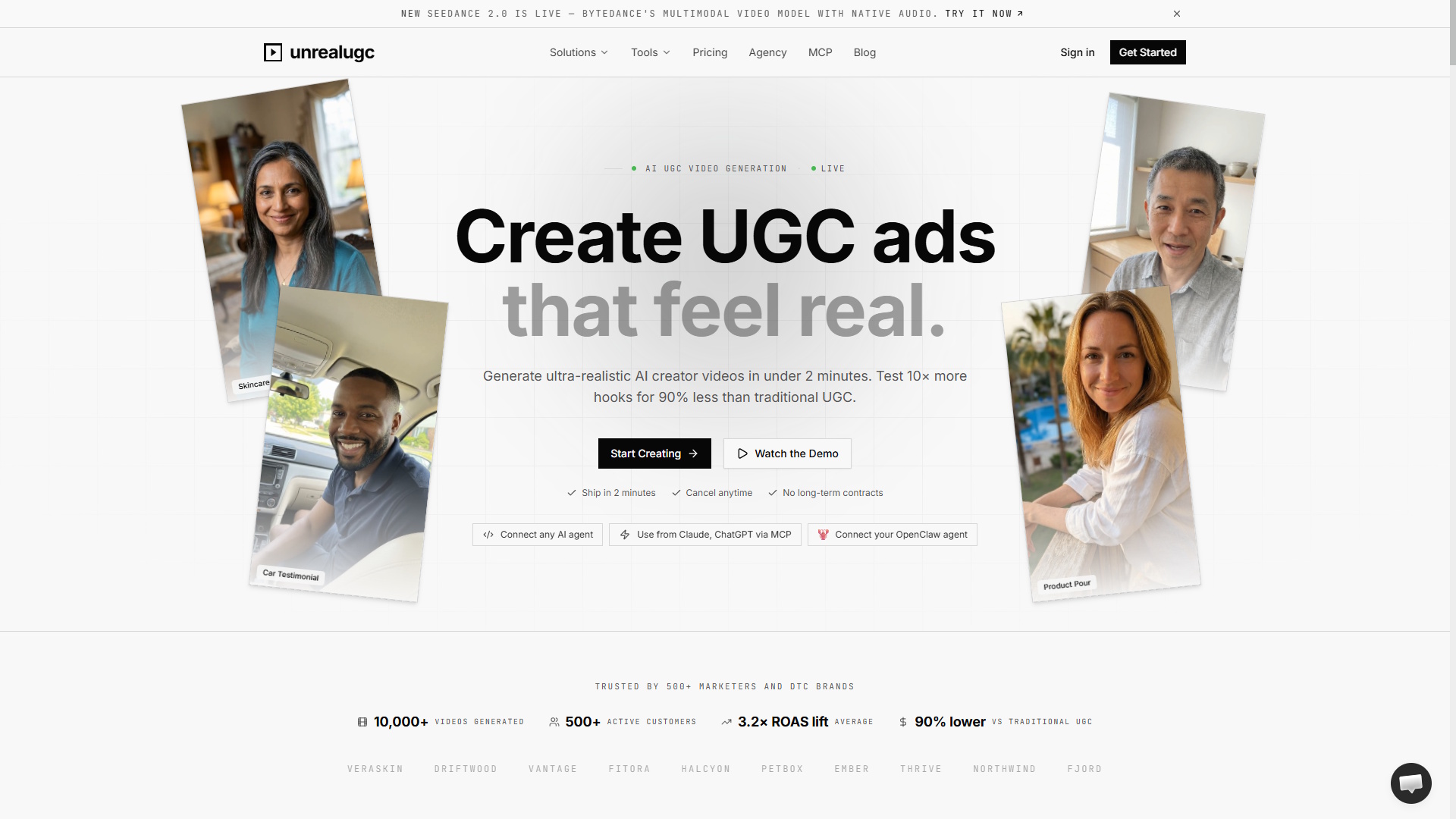 UnrealUGC - Create ultra-realistic AI UGC video ads in under 2 minutes. Test 10× more hooks for 90% less. media 2