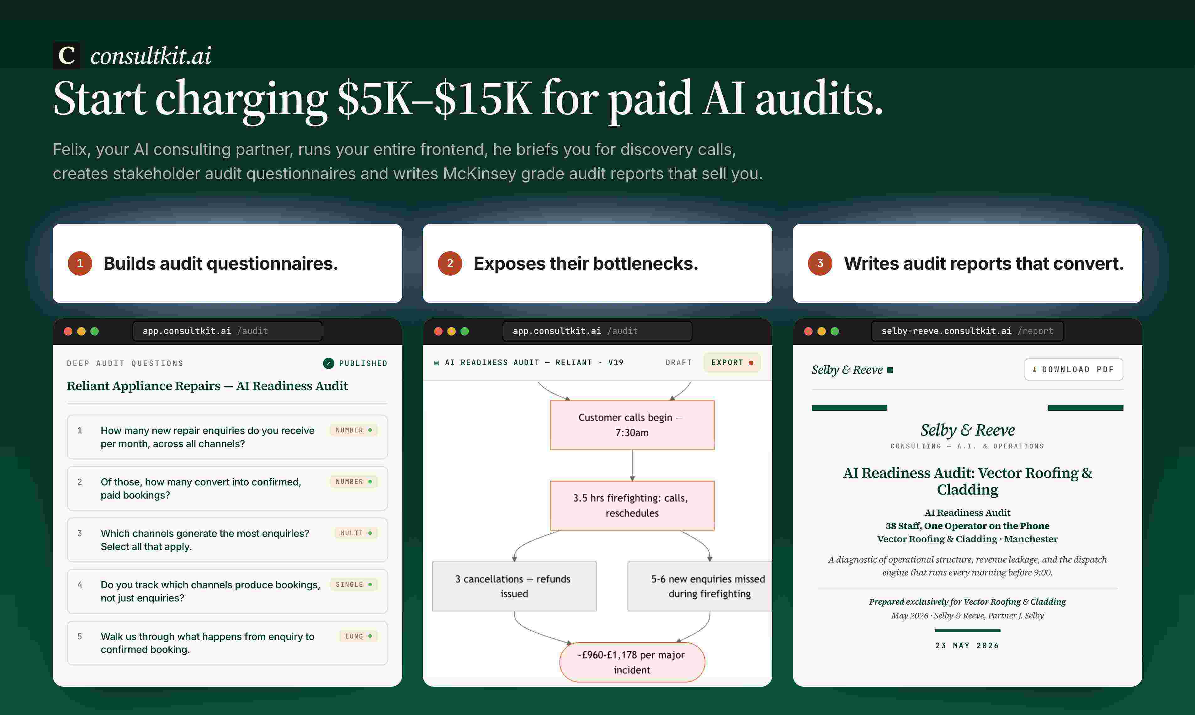ConsultKit - Start or scale your AI consultancy with one agent media 1