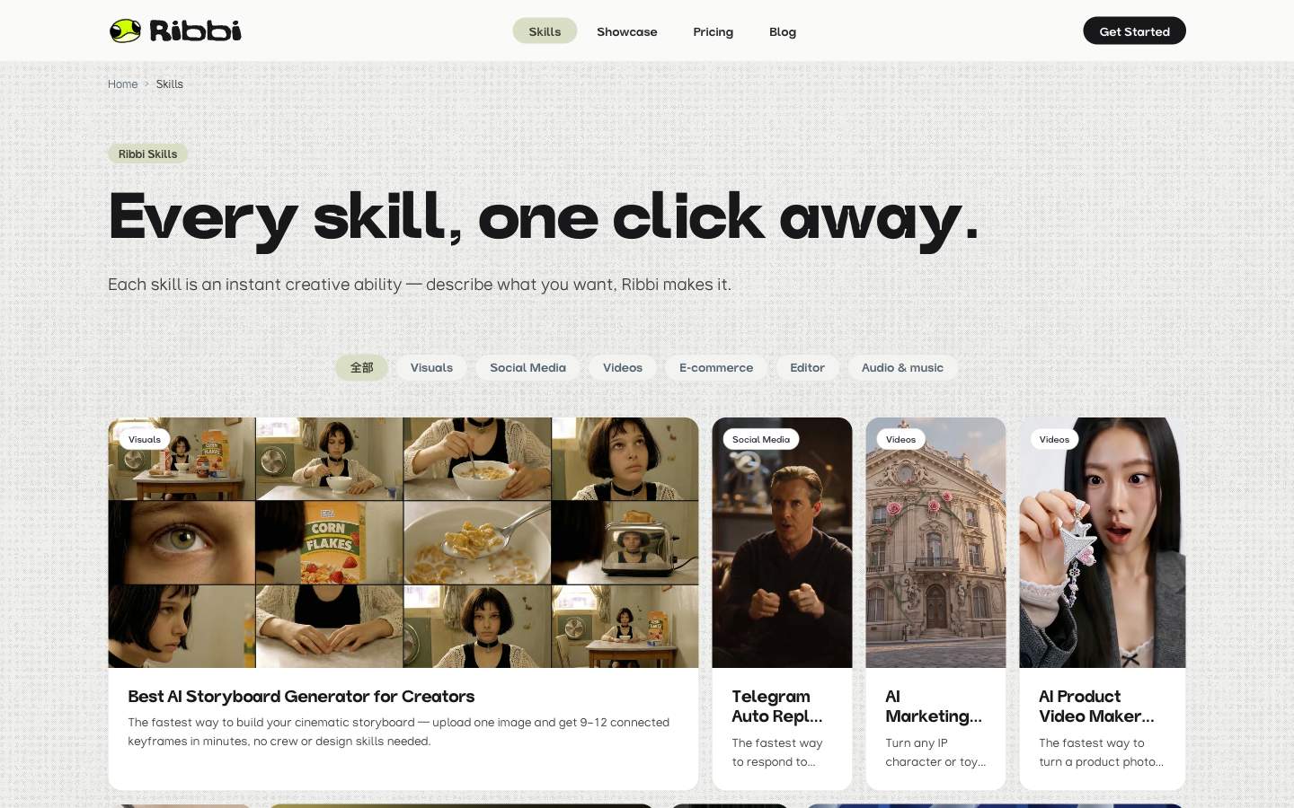 Ribbi - Turn any product into scroll-stopping social video ads — on autopilot. media 1