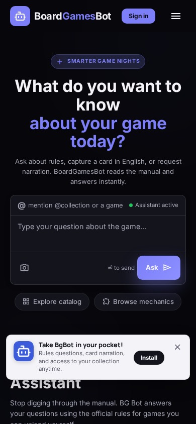Board Games Bot - BoardGameBot is a free AI assistant for board game players. media 1